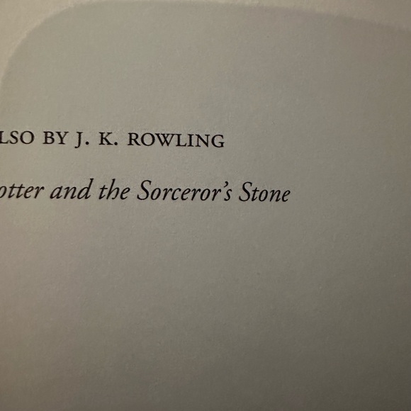 RARE First Edition Harry Potter & The Chamber Of Secrets SPELLING ERROR - Picture 7 of 10